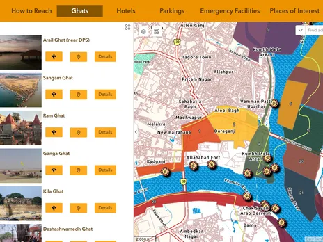 Esri India Introduces Webapp for Maha Kumbh Mela 2025