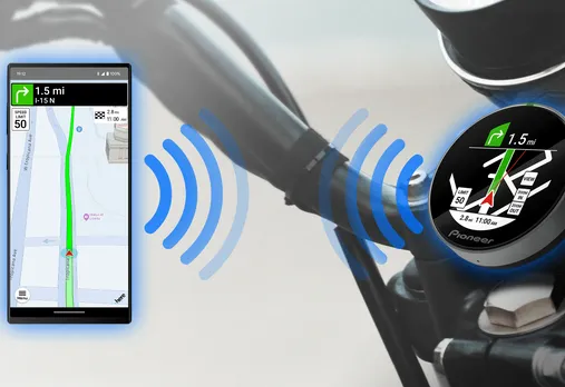 HERE Technologies and Pioneer Launch Smart Devices for Two-Wheelers