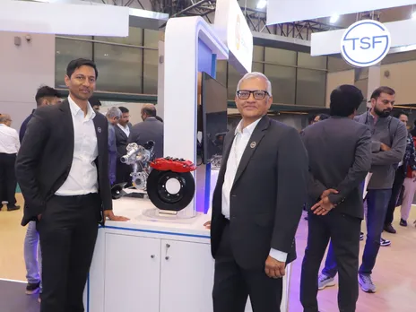 From Left to Right Mr.Sriram Viji, Managing Director, Brakes India (TSF group) Mr K Vasudevan, President and Head, Light Vehicle Business Unit, Brakes India (TSF group) (1).jpeg
