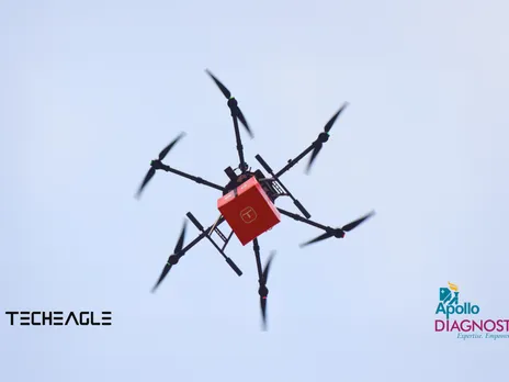 Apollo Hospitals and TECHEAGLE Starts Drone Transport for Medical Samples