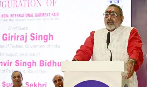 Union Minister for Textiles, Shri Giriraj Singh