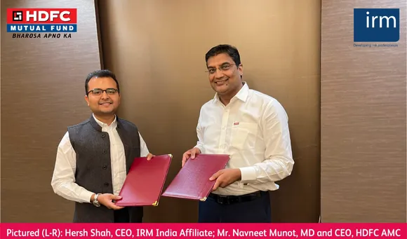 IRM India Affiliate Partners with HDFC AMC to Strengthen Mutual Fund Risk Management