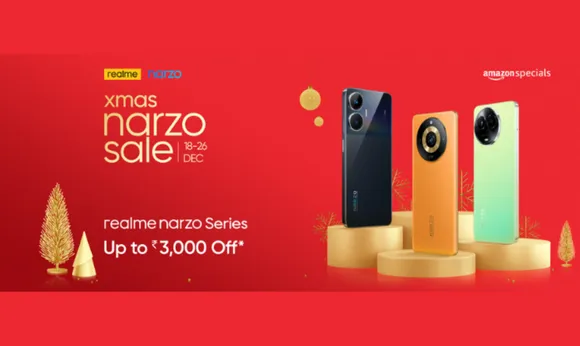 realme Unveils Christmas Sale for Latest narzo Smartphones on Amazon.in