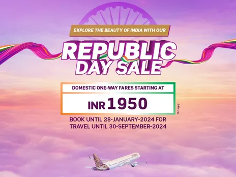 Vistara Announces Republic Day Sale with Exciting Fares Across Cabins