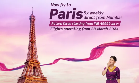 Vistara Launches Direct Flights from Mumbai to Paris