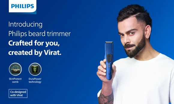 Philips Launches Limited-Edition Trimmer Co-Designed by Virat Kohli