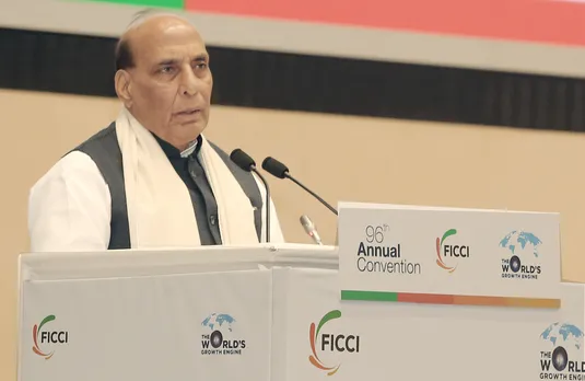 Raksha Mantri Addresses FICCI's 96th AGM, Emphasizes India's Global Impact