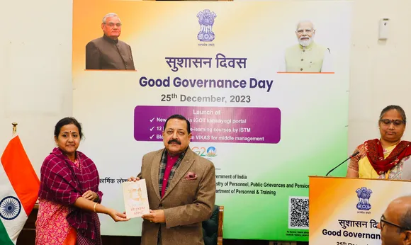 Dr. Jitendra Singh Launches Extended Version of Mission Karmayogi on Good Governance Day