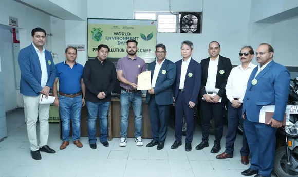 Honda Motorcycle & Scooter India commemorates month long celebration of World Environment Day