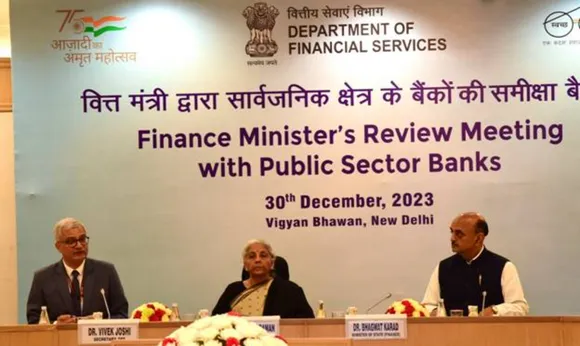 Union Finance Minister Nirmala Sitharaman Chairs Review Meeting on PSBs