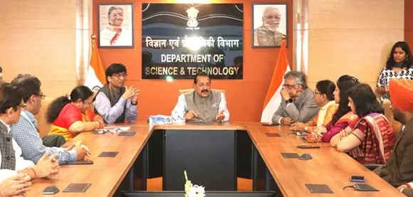 Union Minister Dr Jitendra Singh Launches Software Application "Dashboard" Portal of Ministry of Science & Technology