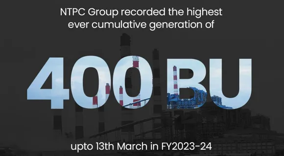 NTPC Surpasses 400 Billion Units in Power Generation