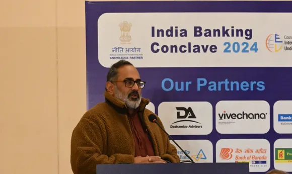 Union Minister Rajeev Chandrasekhar Addresses India Banking Conclave 2024