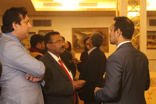 From Left to Right: Faiz Askari, P Udayakumar and Mr. Himanshu B. Patel 