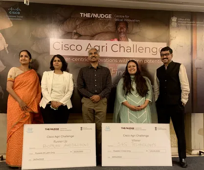 S4S Technologies Awarded with The/Nudge Prize in Cisco Agri Challenge