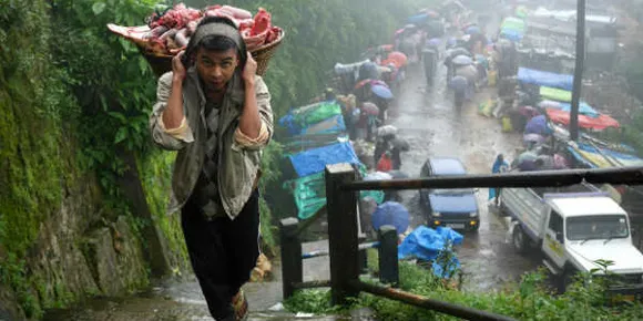 Heavy rainfall Expected in Northeast Over South Assam, Meghalaya, Mizoram and Tripura