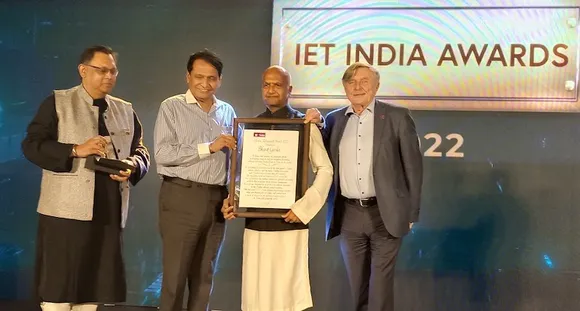 Bharat Goenka of Tally Solutions Gets Lifetime Achievement Award by Institution of Engineering and Technology, India