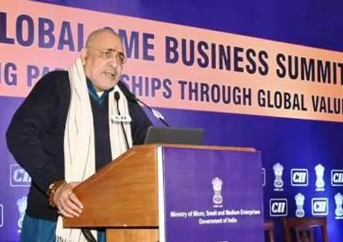MSME Minister Highlighted Govt's Commitment Towards Making Indian MSMEs Globally Competitive