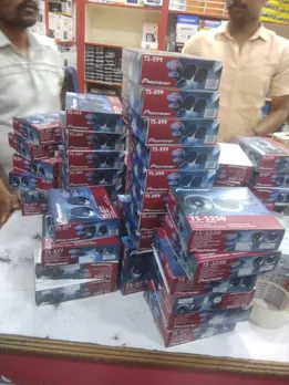 Police Raids Manufacturers and Whole Sellers and Retailers of Fake Car Speakers