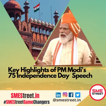 Key Highlights of PM Modi's 75th Independence Day Speech from Lal Qila