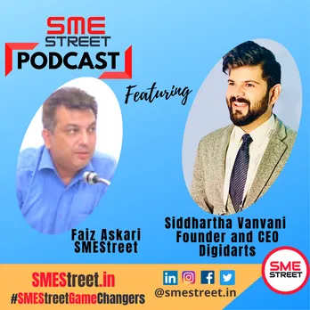 SMEStreet Podcast on Cutting edge Digital Transformation Featuring Siddhartha Vanvani of Digidarts