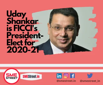 Uday Shankar is President-Elect for FICCI for 2020-21