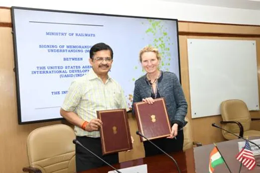 Indian Railways signed MoU with United States Agency for International Development India