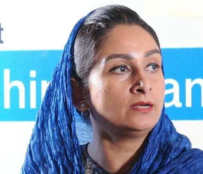 New Opportunities Opening up in Food Processing Sector: Harsimrat Kaur Badal