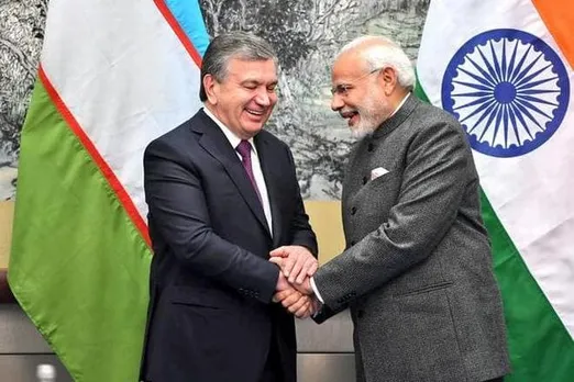 India & Uzbekistan To Strengthen Business Ties, PM Modi Met Uzbek President on Vibrant Gujarat 2019