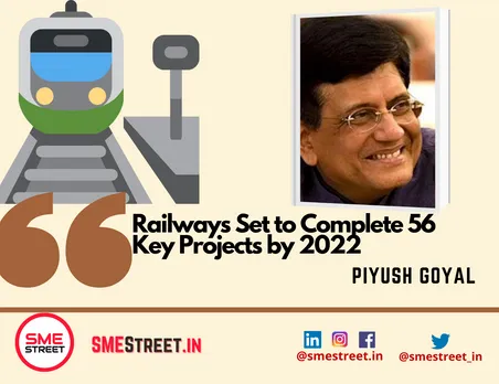 Indian Railways Set to Complete 56 Key Projects by March 2022