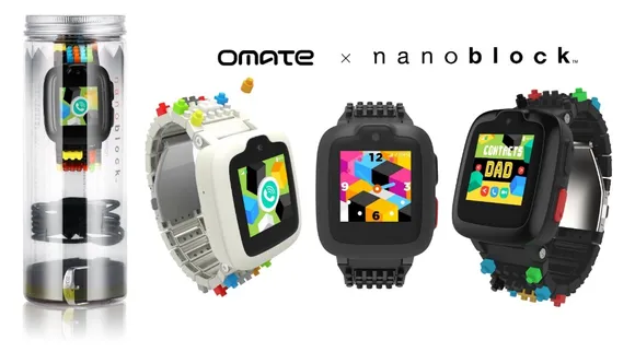 New Age Digital Parenting with Omate x Nanoblock Smartwatch To Begin from MWC 2018
