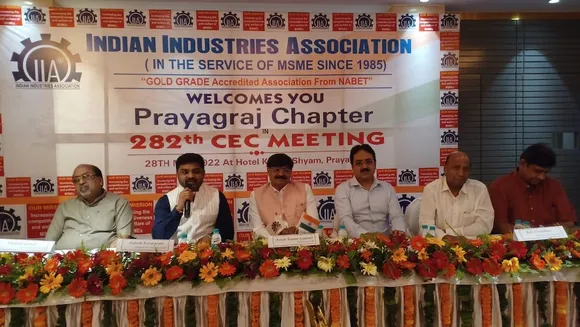 Madhya Pradesh Government Officials Addressed  the Central Executive Committee Meeting of IIA in Prayagraj
