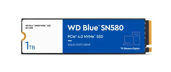 Western Digital Unveils High-Performance WD Blue SN580 NVMe SSD