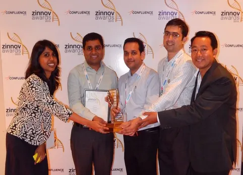 Knowlarity won 'Established Startup Beacon' Award at Zinnov Awards 2015
