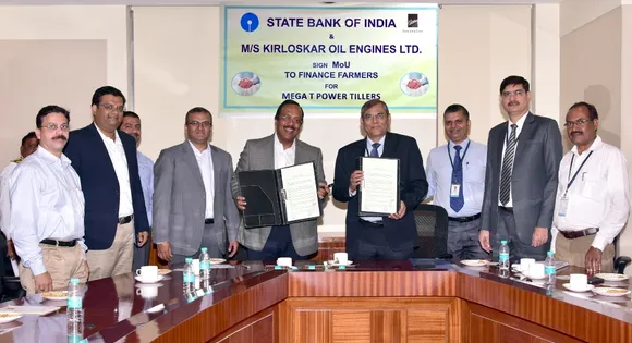 SBI Join Hands with Kirloskar for Agriculture Finance