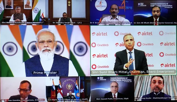 PM Narendra Modi Launches Indian Space Association