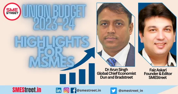 MSME Specific Announcements in Budget 2023 Speech