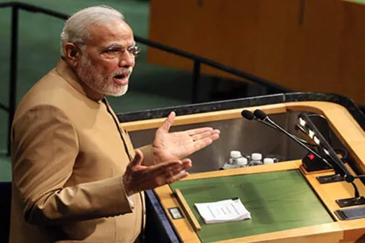PM Modi Emphasized Message of Peace by Mahatama Gandhi At UNGC