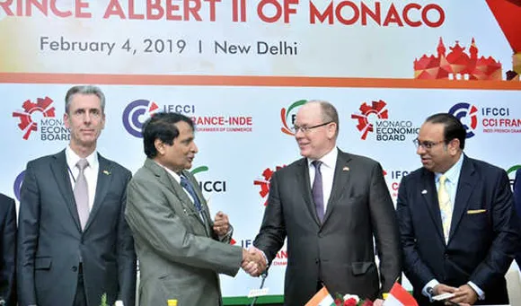 Commerce Minister Emphasize on The Potential of India-Monaco Business