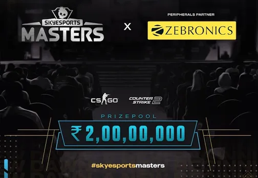 Zebronics Partners with Skyesports Masters for India's Biggest Esports League