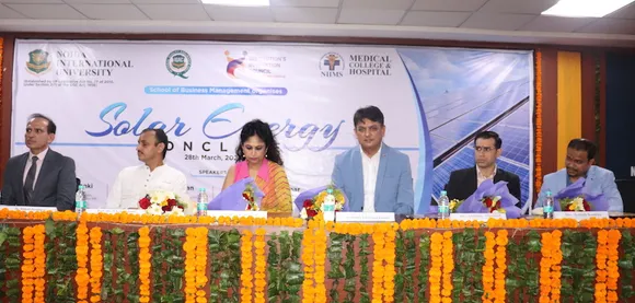 Solar Energy Conclave 2023 Successfully Organised at Noida International University