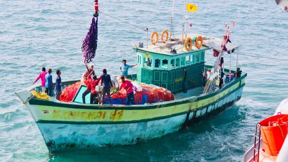 Coronavirus Pandemic: Indian Navy Warship Supports Stranded Fishermen At Sea