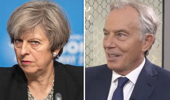Theresa May & Tony Blair Indulged in War of Words Over Brexit