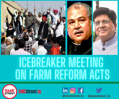 Icebreaker: Cabinet Ministers Interacted with Farmers to Explain and Discuss Farm Reforms Acts