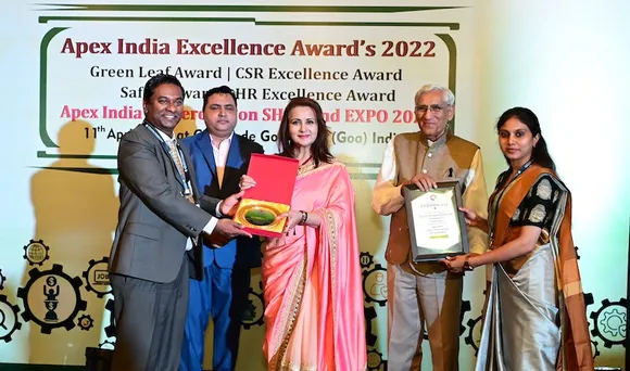 Brandix India Apparel City Wins Apex India Green Leaf ‘Platinum’ Award for Sustainability