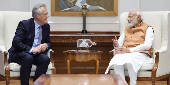 NXP CEO Kurt Sievers Meets Prime Minister Shri Narendra Modi And Discussed Semiconductor Ecosystem