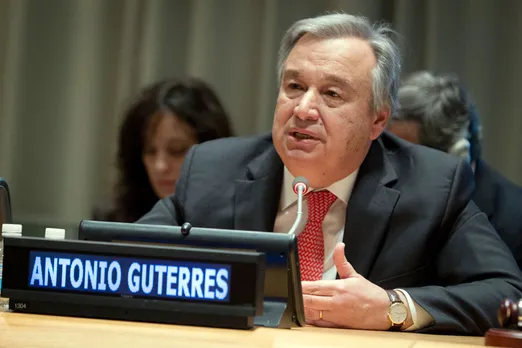 Global Collaboration is Needed for Defeating COVID & Achieving UN SDGs: UN Chief Antonio Guterres