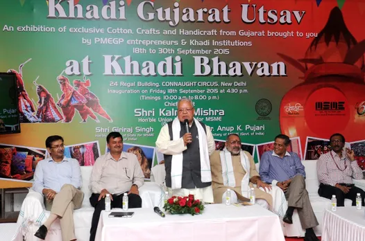 'Gujrat Khadi Utsav' Innaugrated by MSME MInister