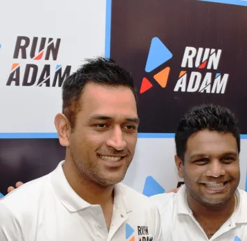 MS Dhoni Takes 25 % Stakes in Run Adam- Sports Tech Startup