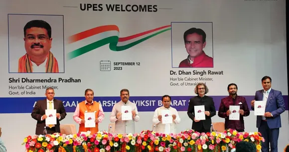 Union Minister Dharmendra Pradhan and Dr. Dhan Singh Rawat Jointly Inaugurate UPES ON a Milestone in Online Education